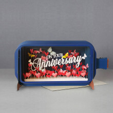 Message In A Bottle Heart Pop Up Anniversary Greeting Card By Alljoy Cards