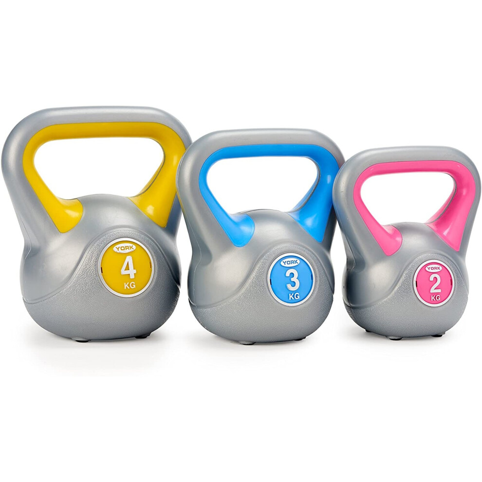 Fitness Vinyl Kettlebell 8kg - Home Gym Equipment Perfect for Bodybuilding Weight Lifting Training Kettlebell