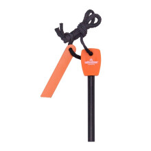 Milestone Fire Starter with Lanyard / Guided Striking Blade / Light Fires, Stoves & More