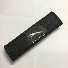 2Pcs Black High Quality Car Seat Belt Shoulder Cover Pad Jaguar Auto