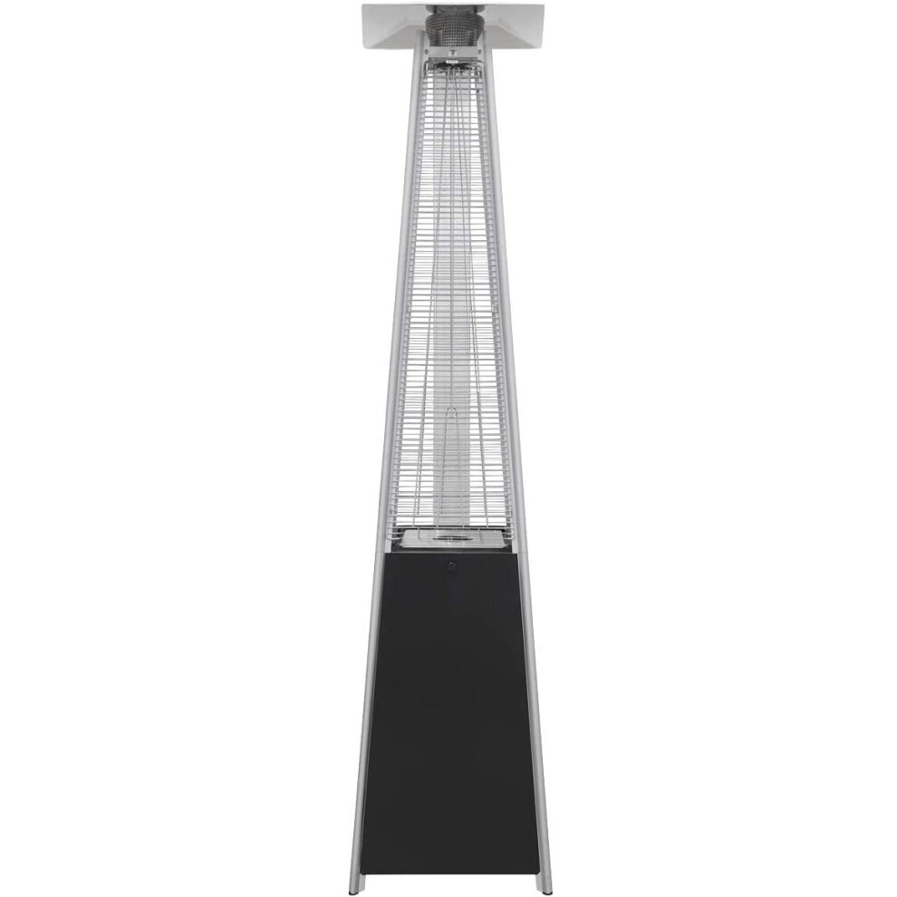 Dellonda Freestanding Gas Pyramid Patio Heater For Outdoor, Garden, Commercial & Domestic Use 13Kw