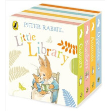 Peter Rabbit Tales: Little Library - 4 Chunky Board Books for Kids (Colours, Numbers & Animals)