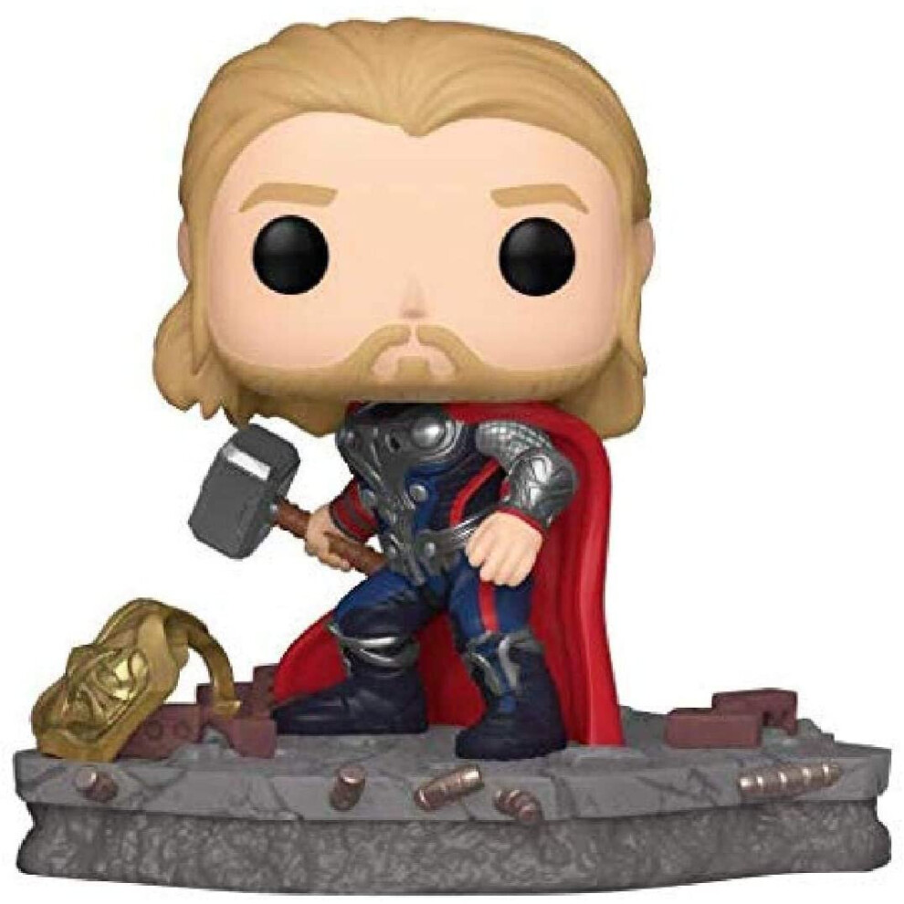 Funko Pop! Deluxe, Marvel: Avengers Assemble Series - Thor, Amazon Exclusive, Figure 4 of 6