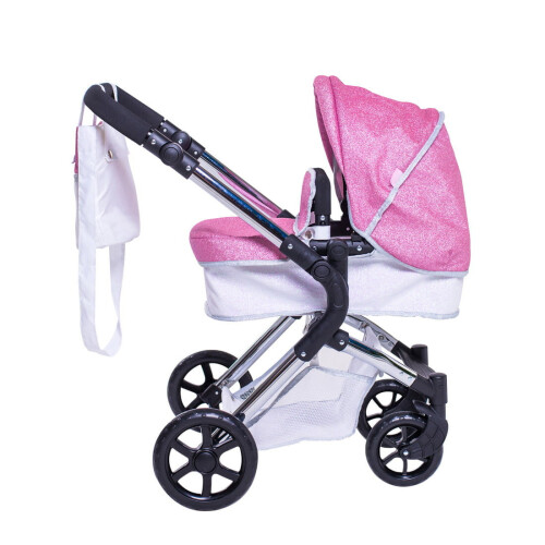 Roma Roma Stephanie Single Dolls Pram - Sparkle 3-9 years