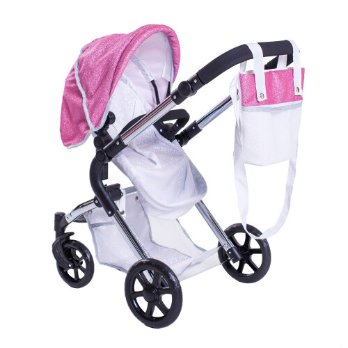 Roma Roma Stephanie Single Dolls Pram - Sparkle 3-9 years 2