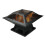 Fire Pit BBQ Steel 46 cm Camping Barbecue Best 6