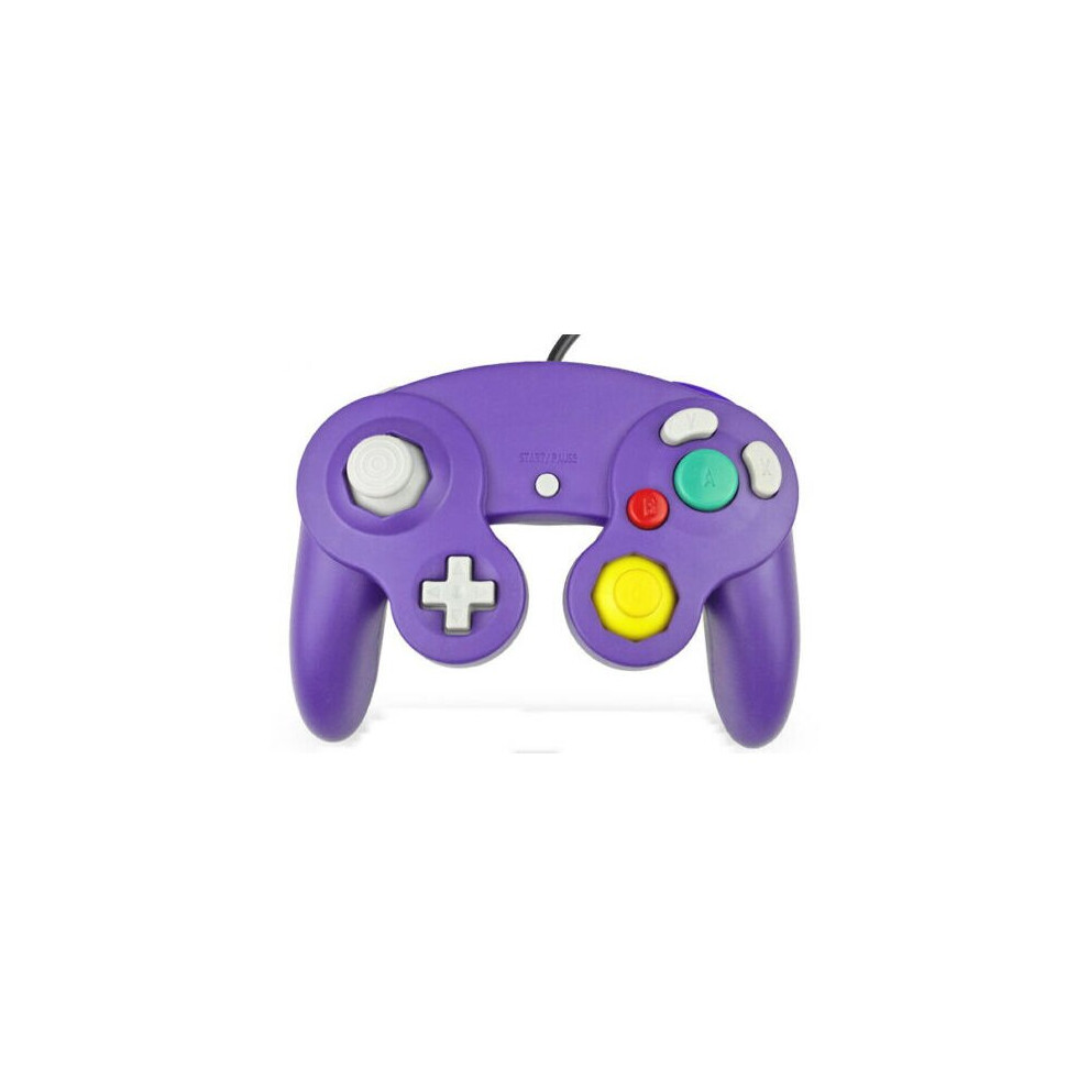 (Purple) Nintendo Gamecube Controller Joypad New Controllers For Gc Wii U Switch Pc Purple