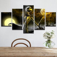 (150*80cm) 150 x 80 cm The Nightmare Before Christmas HD print Oil Painting Jack oil painting on Canvas
