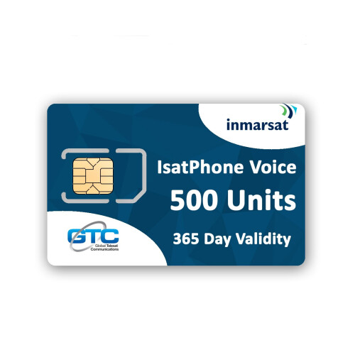 (500 Units / 365 Days) Inmarsat SIM & Airtime