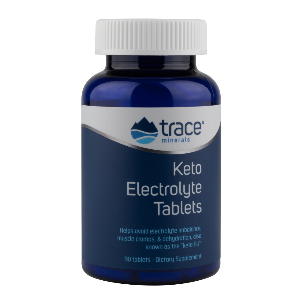 Trace Mineral Research Trace Minerals Keto Electrolyte Tablets, 90 Tablets