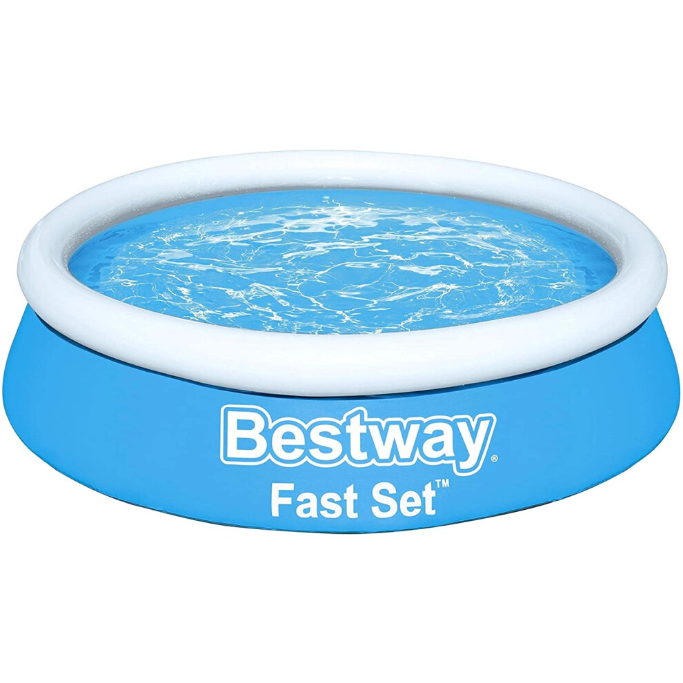 Fast Set Swimming Pool, 6'x20 for Kids and Adults, Blue