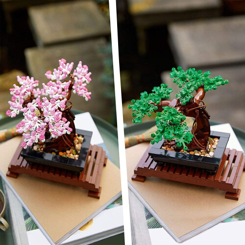 LEGO LEGO 10281 Creator Expert Bonsai Tree Set for Adults, Botanical Collection 2