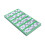 Jumbo Bingo Ticket Singles, 6 to View Pad, Green 1
