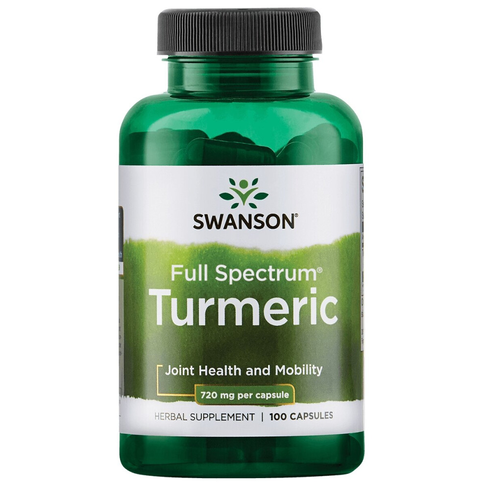 Swanson Full Spectrum Turmeric 720mg 100 Capsules