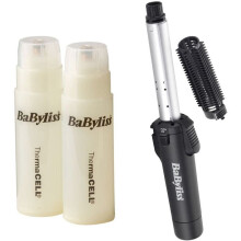 Babyliss 2583BU + 4580U Pro Cordless Portable Gas Combined 19mm Hair Styling Brush/Tong 2x Extra Free Energy Cells