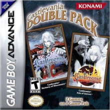 GANBUY Castlevania:Harmony of Dissonance+Aria of Sorrow GBA Cartridge