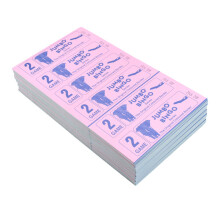 Jumbo Bingo Ticket Booklets, 6 to View, 2 Game