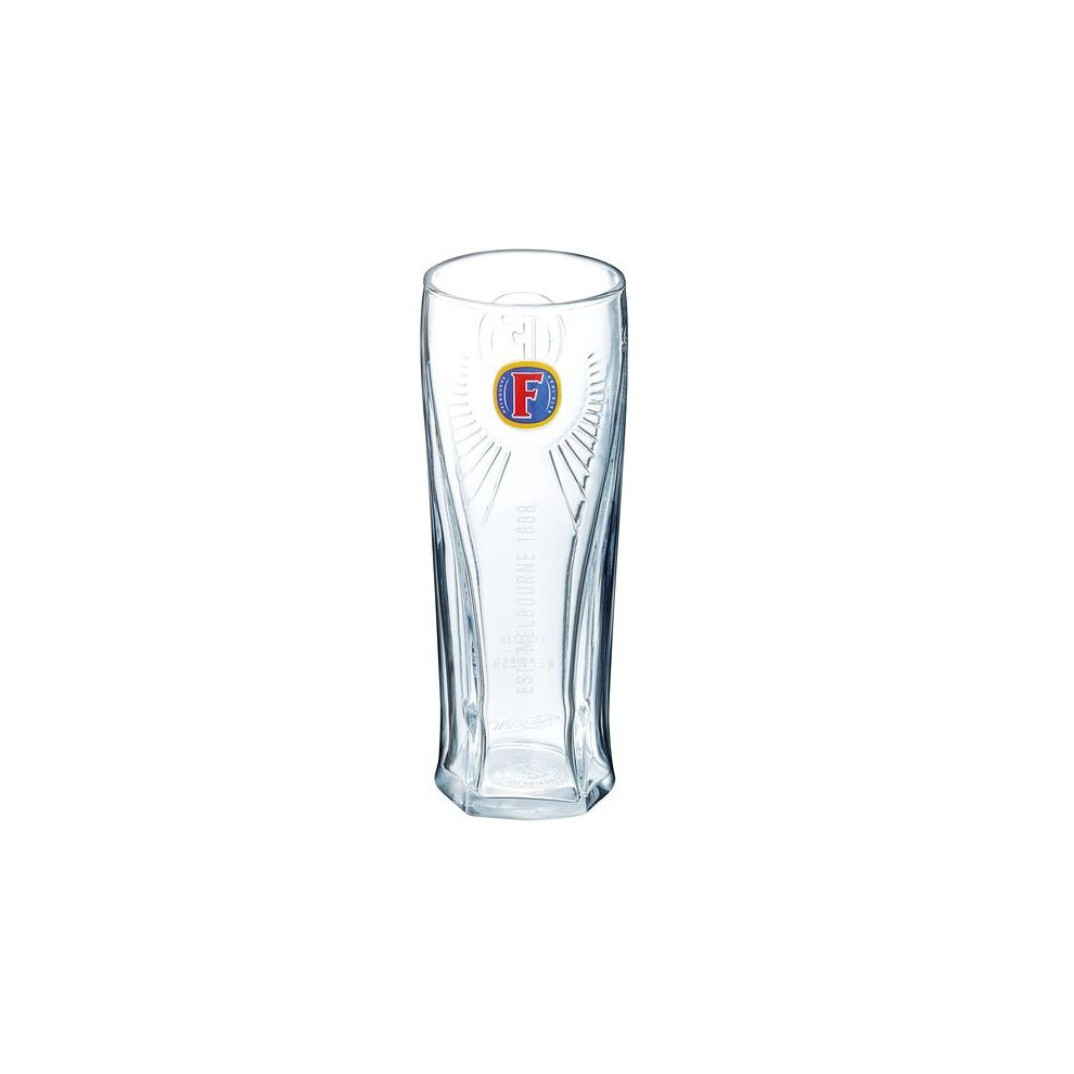 Official Nucleated Fosters Half  Pint Beer Glass