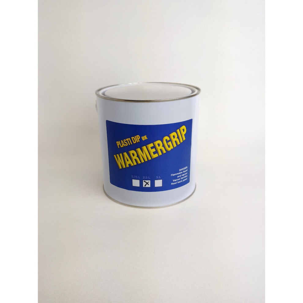 (2500ml, Blue) Plasti Dip / WARMERGRIP - Unique Flexible High Grip Coating