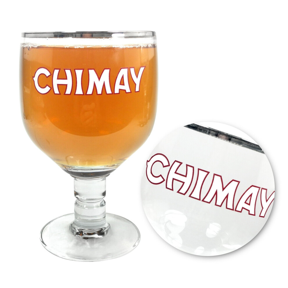 Chimay Glass Original Glass / Glasses / Barware CE 33cl