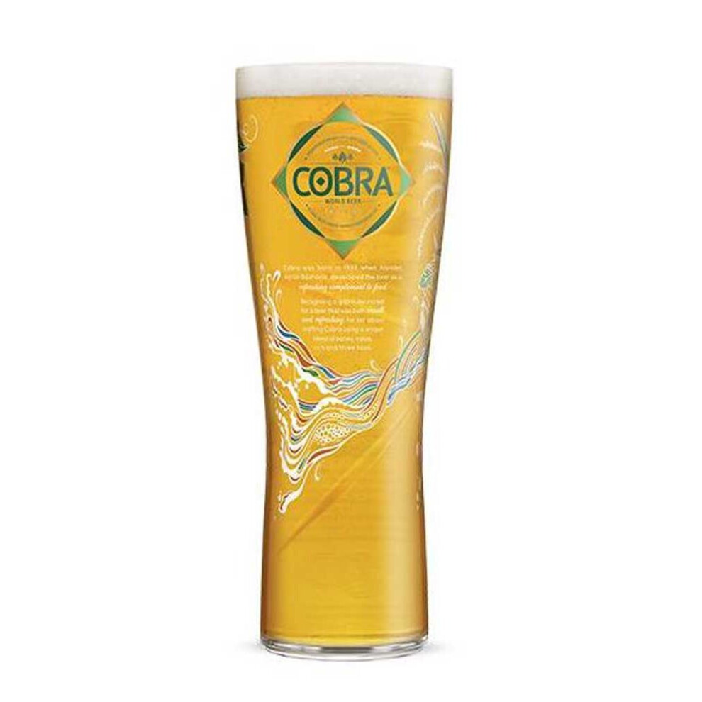 Cobra Pint Glass Original Glass / Glasses / Barware CE 20oz