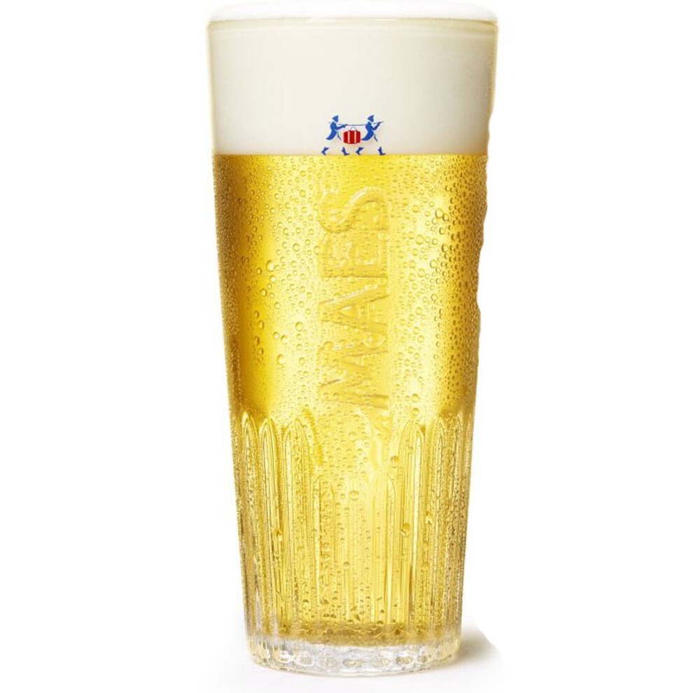 Official Maes Pils Belgium Beer Glass 25cl