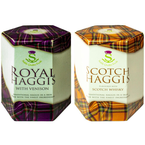 2 Pack Scottish Venison Haggis and Scotch Whisky Haggis in a Tin ...