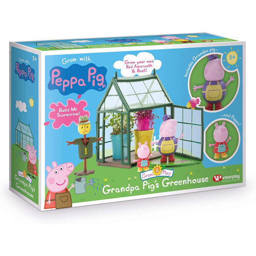 Peppa Pig Peppa Pig Opa Varkens Kas Kweek & Speelset