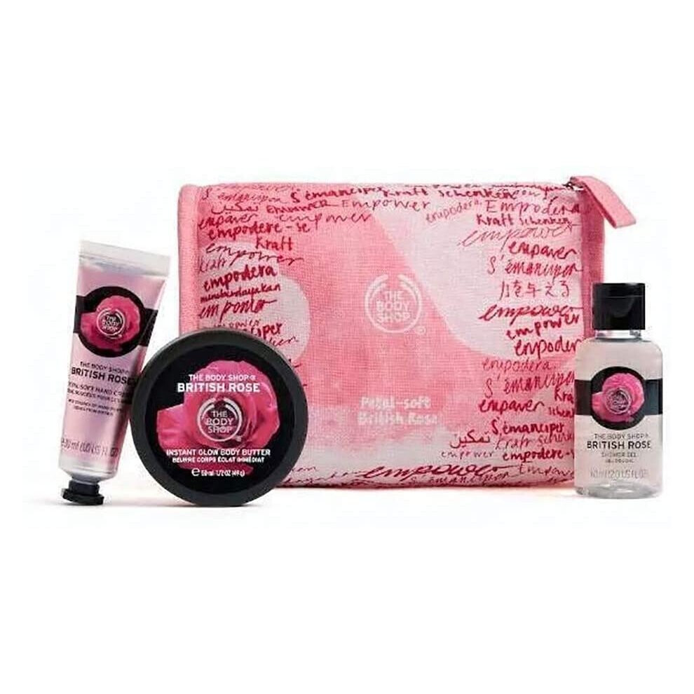 The Body Shop British Rose Beauty Bag