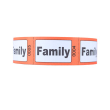 ClubKing Ltd Roll Tickets, Family