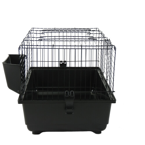 Little-Friends Indoor Rabbit Cage 100 cm Guinea Pig Pet Black Or Blue 2