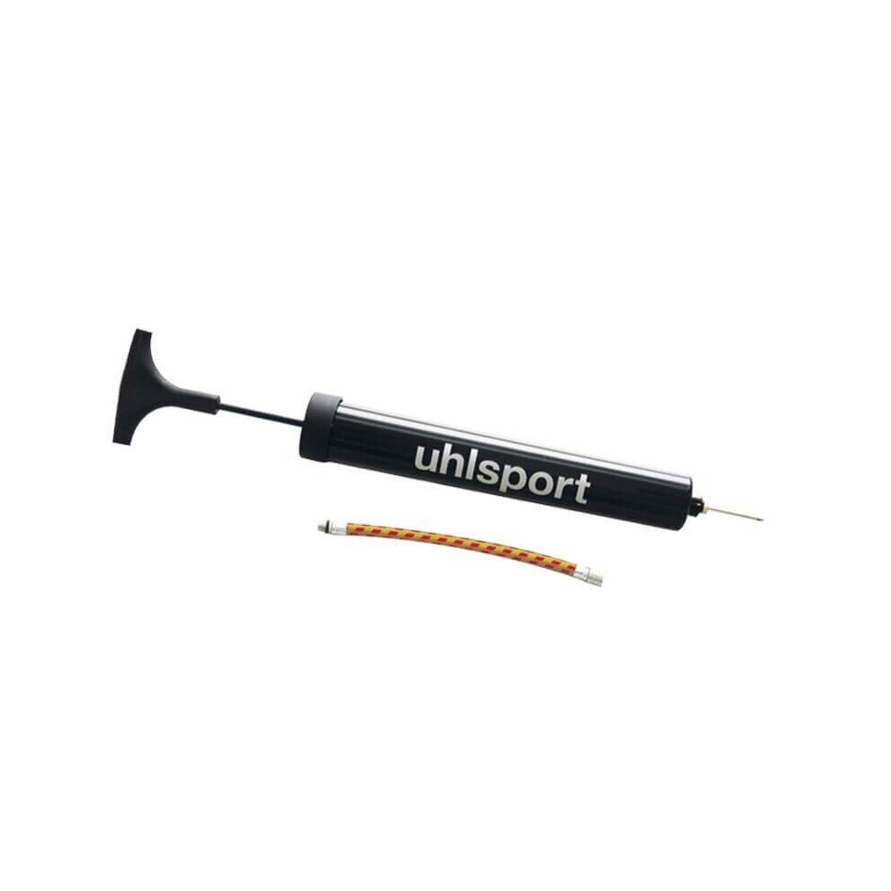 Uhlsport Metal Ball Pump Large Football Rugby Netball Air Inflator