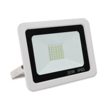 (30w Non PIR, White) Black or White LED FloodLight 10W 20W 30W 50W 100W Waterproof IP65 PIR Options