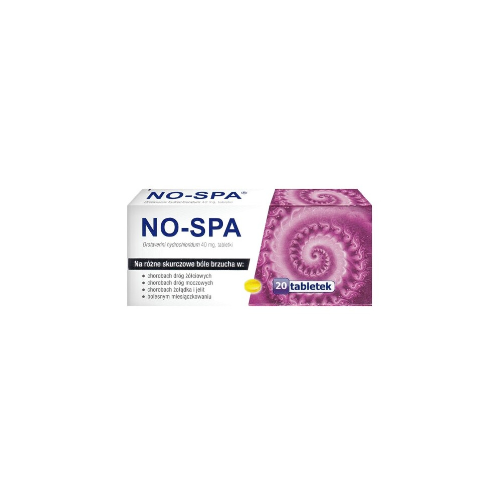 No-Spa, 20 tablets Pain Relief