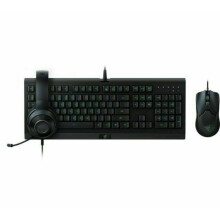 Razer Power Up Gaming Keyboard, Headset & Mouse Bundle - Black