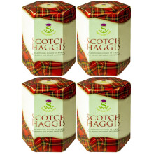 4 Pack Scottish Scotch Haggis in a Tin Scotland's National Dish