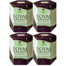 4 Pack Scottish Royal Haggis with Venison in a Tin Scotland's National Dish