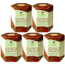 5 Pack Scottish Scotch Haggis in a Tin Scotland's National Dish