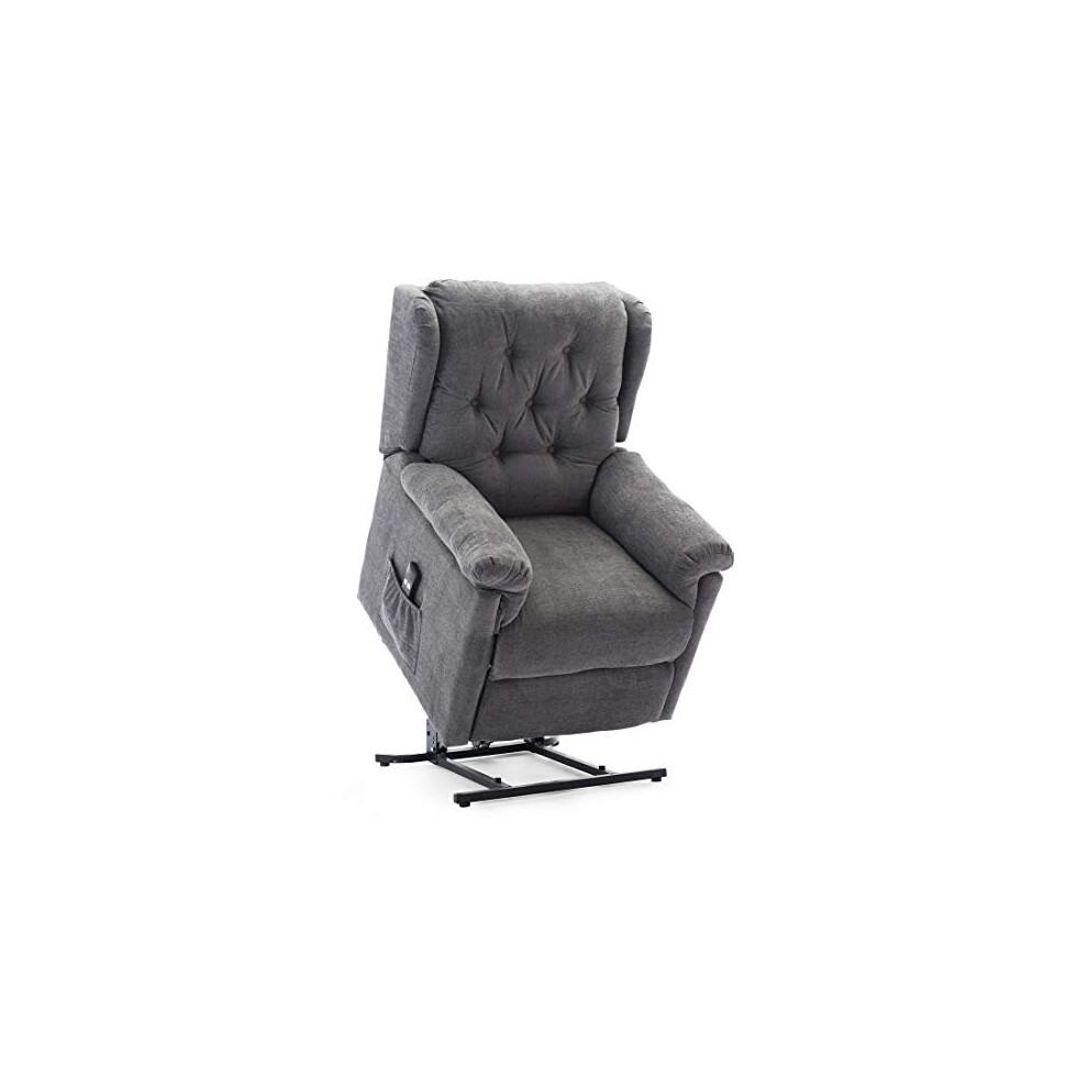 Barnsley Fabric Electric Single Motor Rise Recliner Mobility Armchair