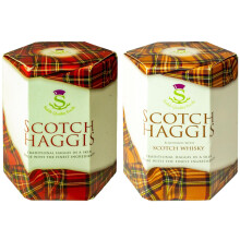 2 Pack Scottish Haggis and Scotch Whisky Haggis in a Tin Scotland's National Dish