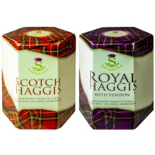 2 Pack Scottish Haggis and Venison Haggis in a Tin Scotland's National Dish