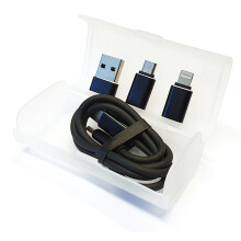 Budi 6 in 1 Fast Charge / Sync cable