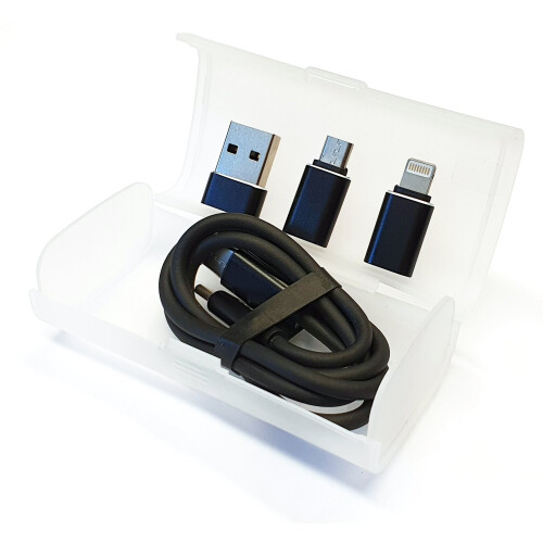 Budi 6 in 1 Fast Charge / Sync cable