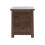 Core Boston Elegant Dark Pine 2 Drawer Bedside Cabinet 4