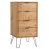 Core Augusta Antique Waxed Pine 4 Drawer Narrow 2