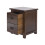Core Boston Elegant Dark Pine 2 Drawer Bedside Cabinet 3