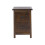 Core Boston Elegant Dark Pine 2 Drawer Petite Bedside Cabinet 4