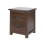 Core Boston Elegant Dark Pine 2 Drawer Bedside Cabinet 2