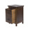 Core Boston Elegant Dark Pine 2 Drawer Petite Bedside Cabinet 3