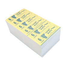 Jumbo Bingo Ticket Booklets, 6 to View, 6 Game by Jumbo
